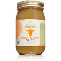 Organic Grass-Fed Brown Butter Ghee