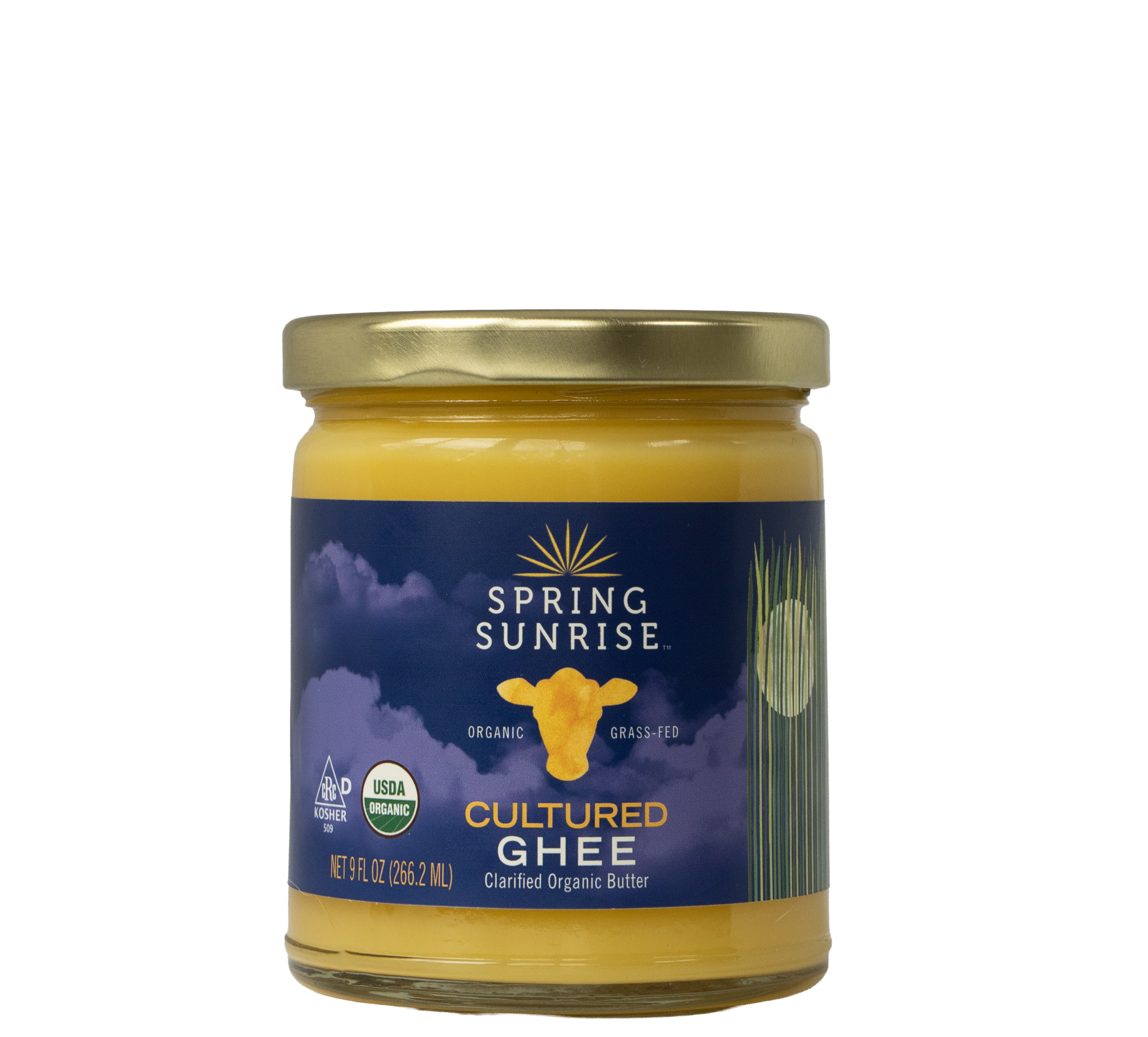 Organic Grass-Fed Cultured Ghee