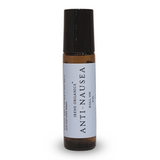 Irene Organics Anti-Nausea aromatherapy roll-on offers natural relief with its essential oil blend.
