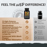 13 Mushroom Complex - Immunity and Longevity Support
