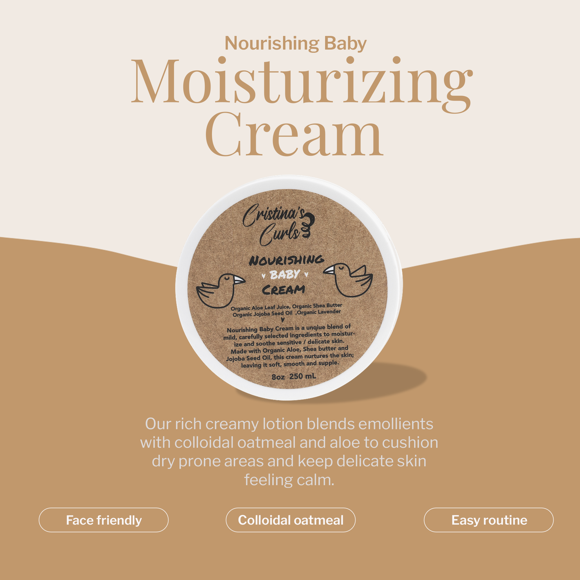 Nourishing Baby Moisturizing Body Cream