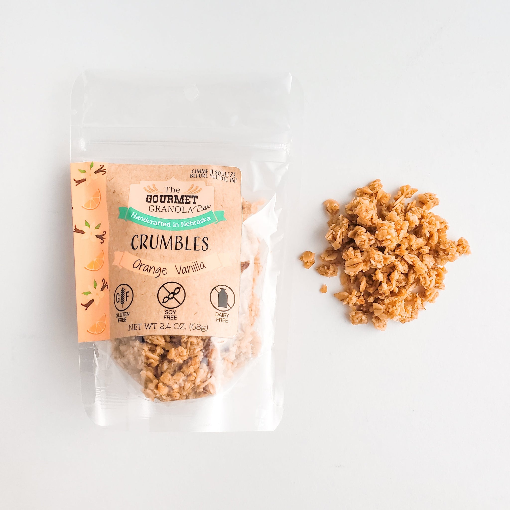 Orange Vanilla Crumbles