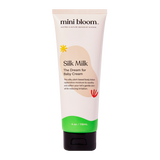 Mini Bloom's Silk Milk Baby Cream promises soothing relief for delicate skin.
