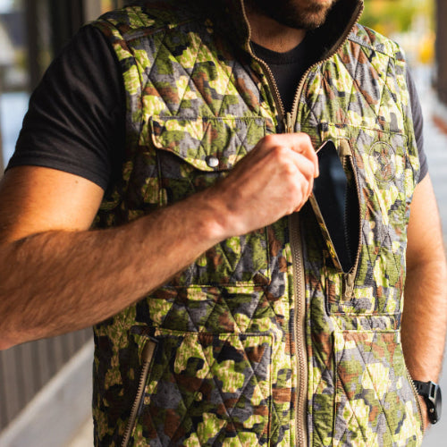 Men's Reversible Hi-Loft Merino Wool Vest