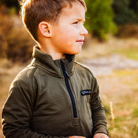 Youth Polartec® Power Grid Half-Zip