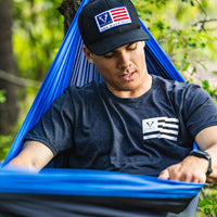 USA Flag Mesh Hat