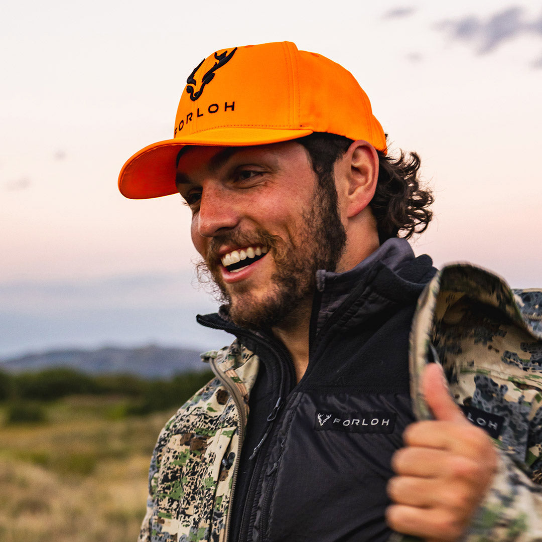 Blaze Orange Twill Hat