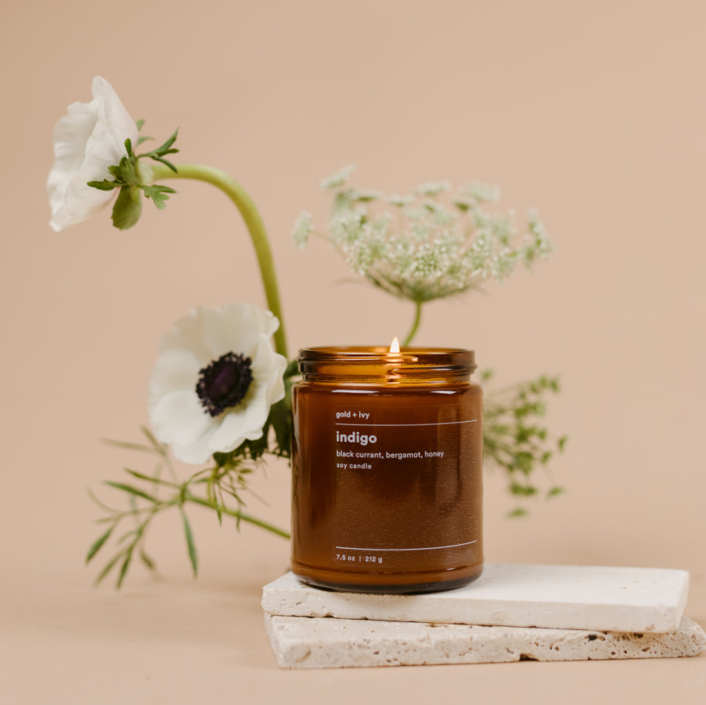 indigo candle