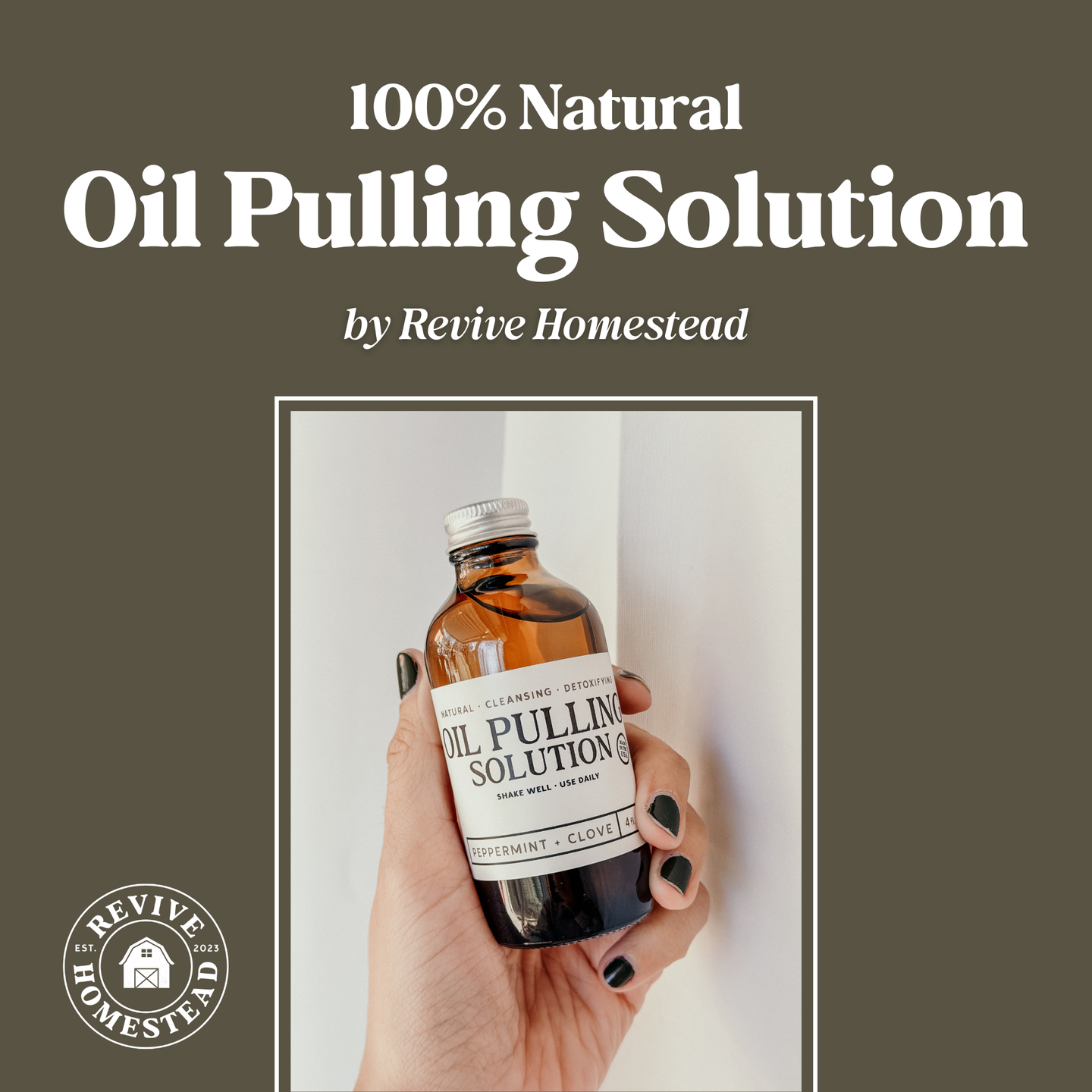 Oil Pulling Solution