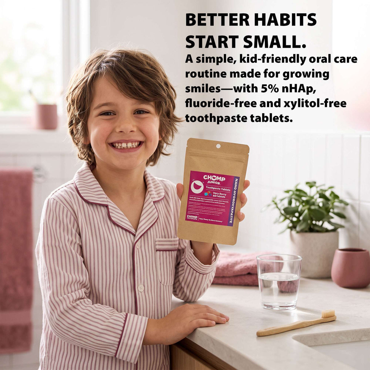 Very Berry Kids NHAP Toothpaste Tablets