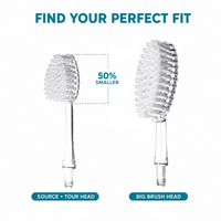 Brush Replacement Heads (2 Pack - Source & TOUR)