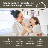 Remineralizing Tooth Powder with Hydroxyapatite + Erythritol