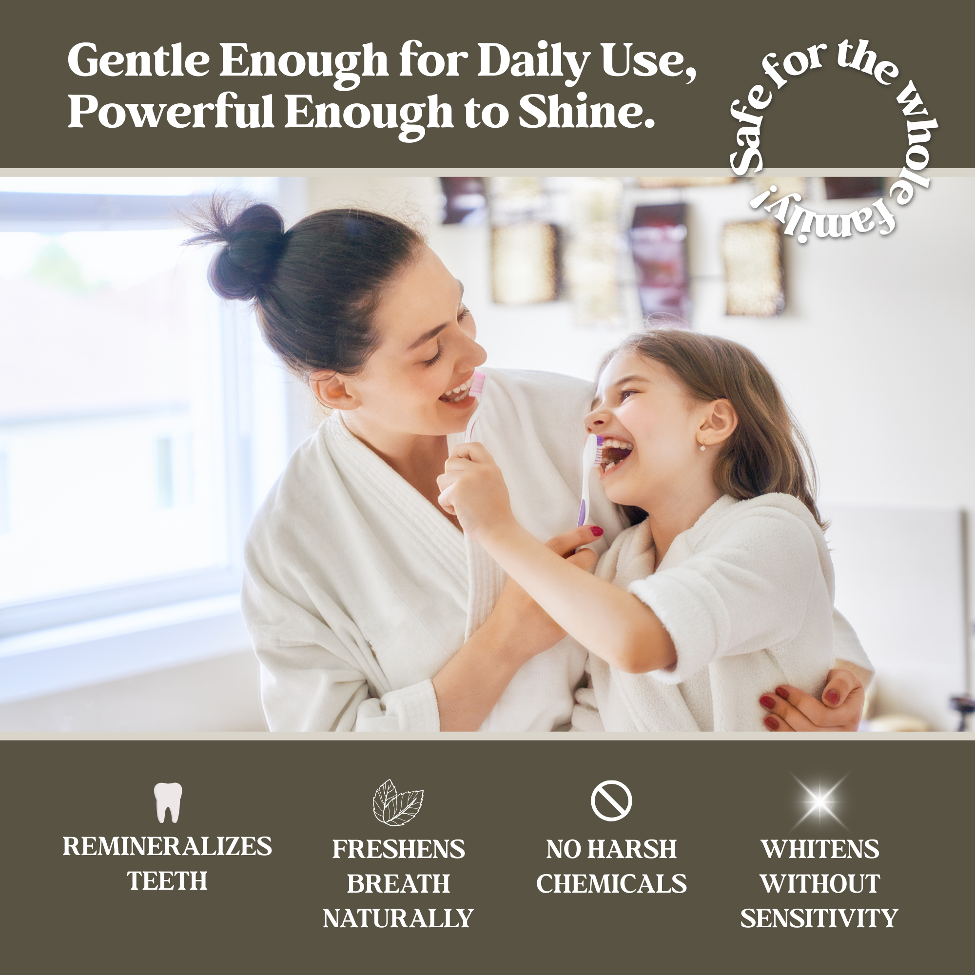 Remineralizing Tooth Powder with Hydroxyapatite + Erythritol