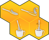 Badgers Honey Spoon / Blue Razz Honey Tea