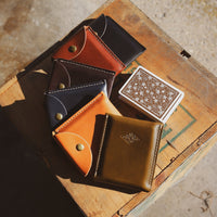 Leather Playing Card Case
