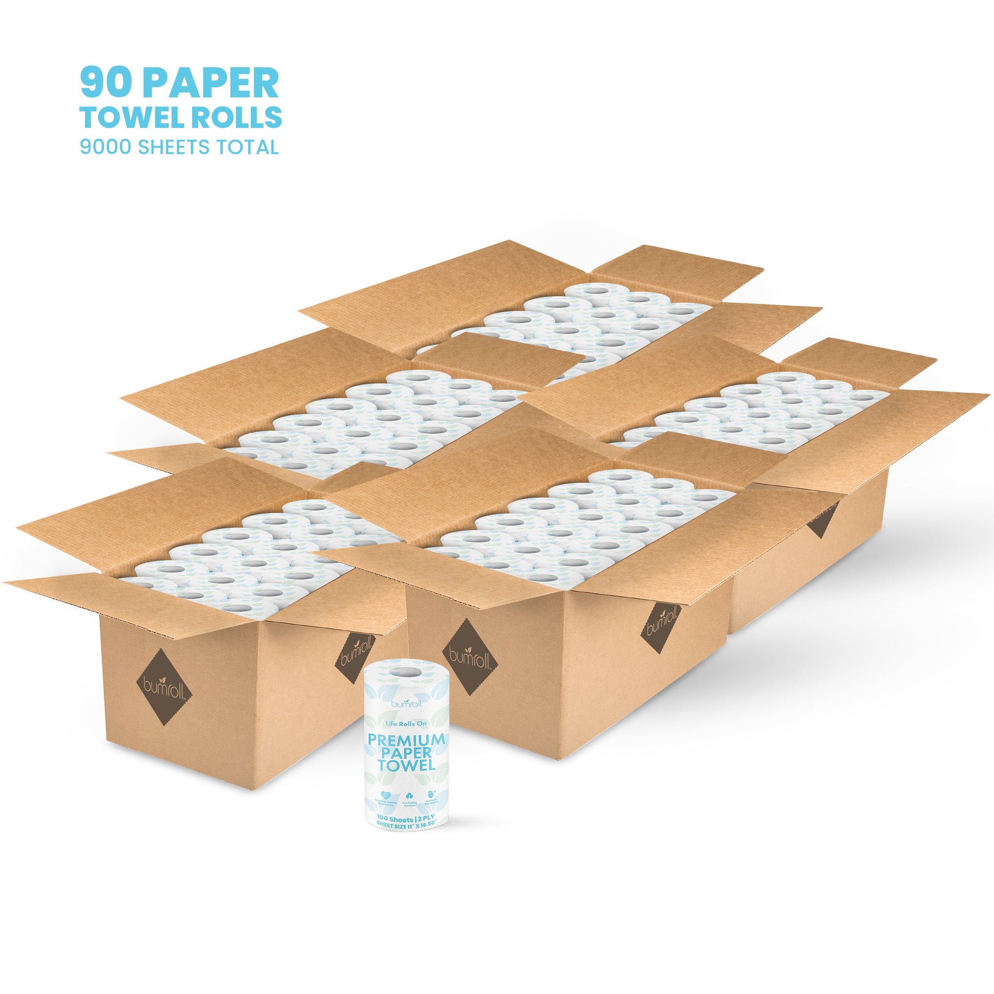 Premium Toilet Paper & Paper Towels