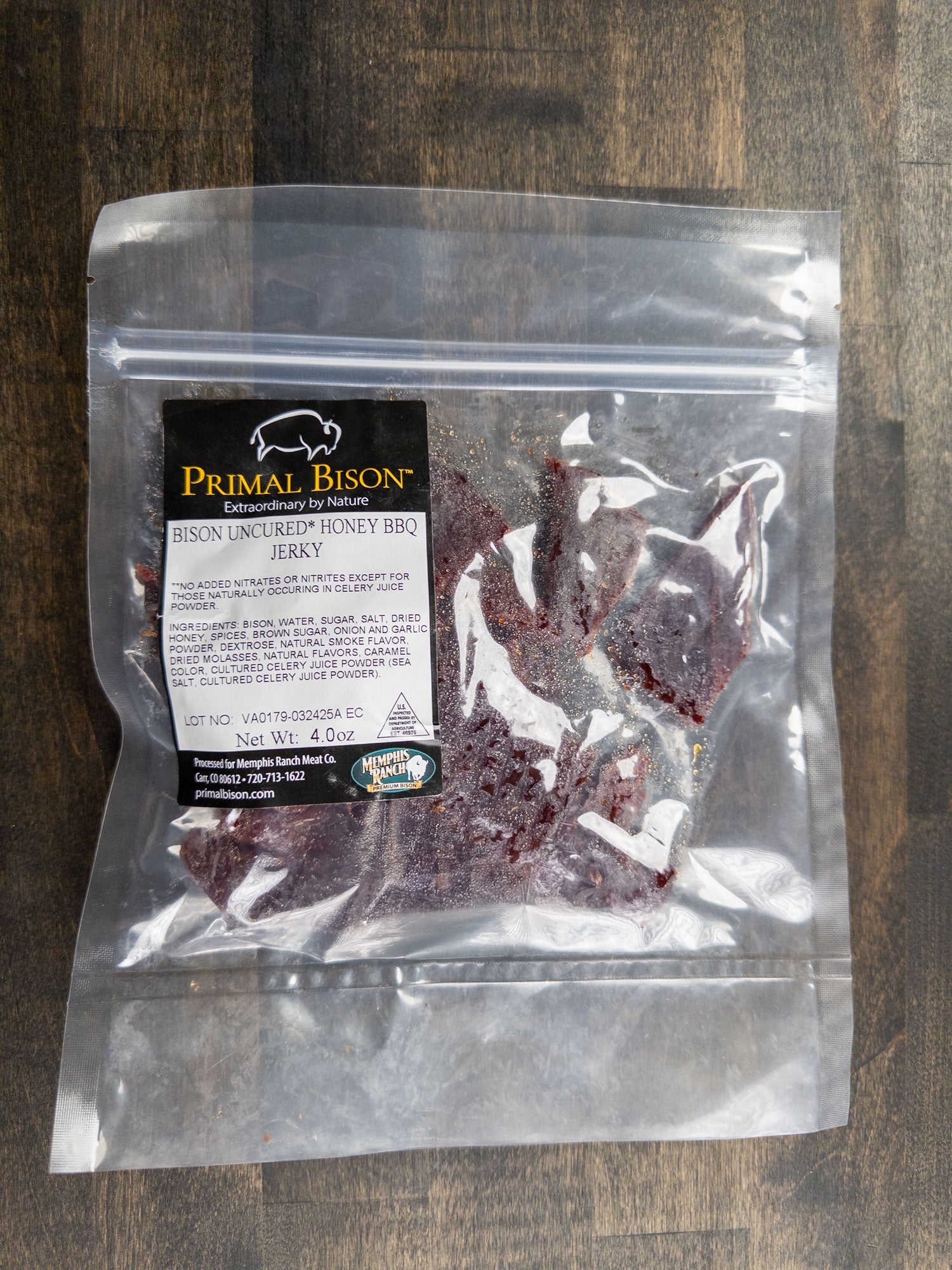 Primal Bison Premium Snack Pack