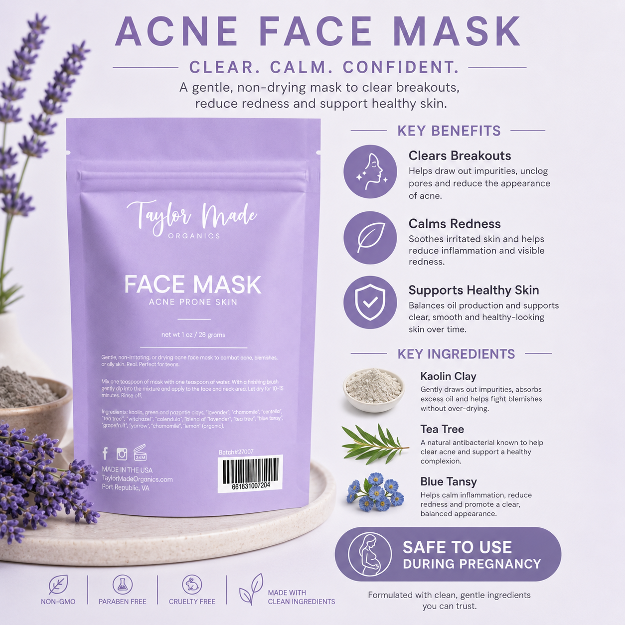 Acne Face Mask
