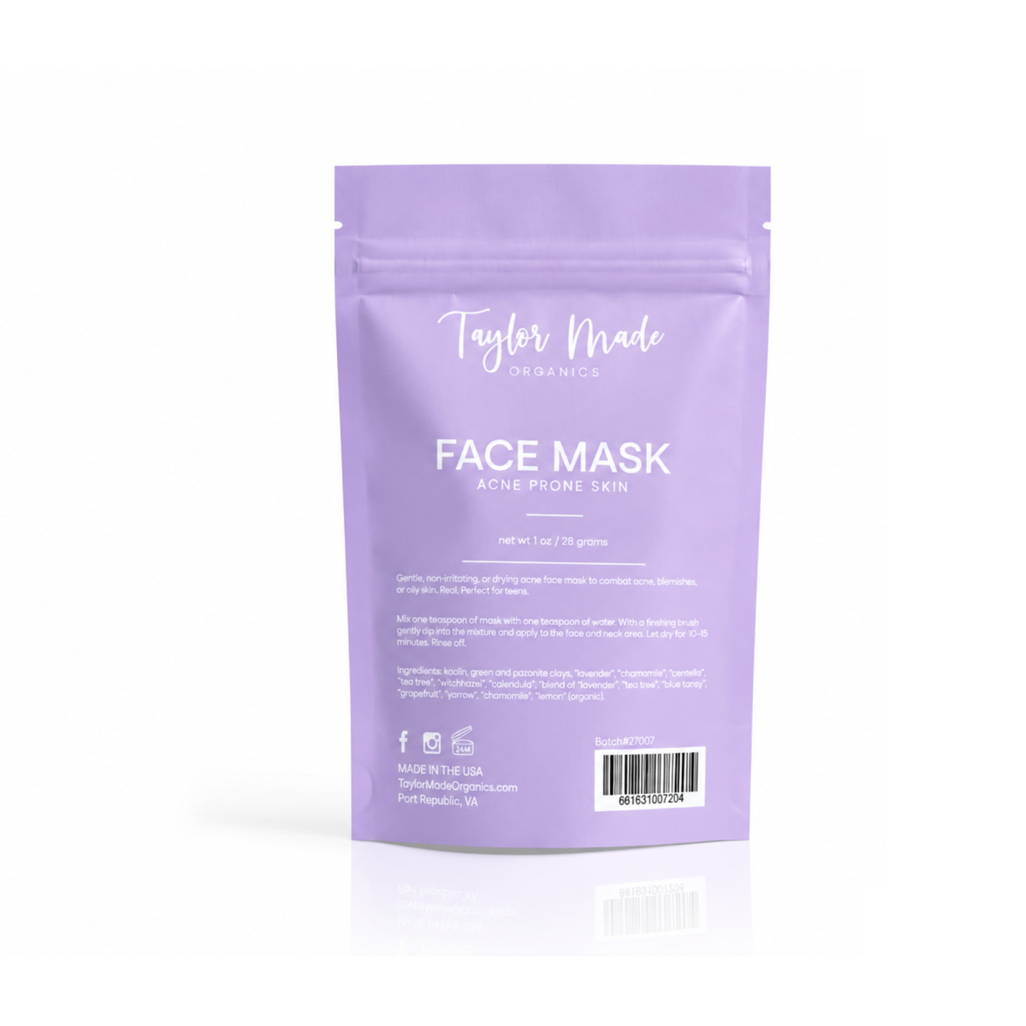 Acne Face Mask