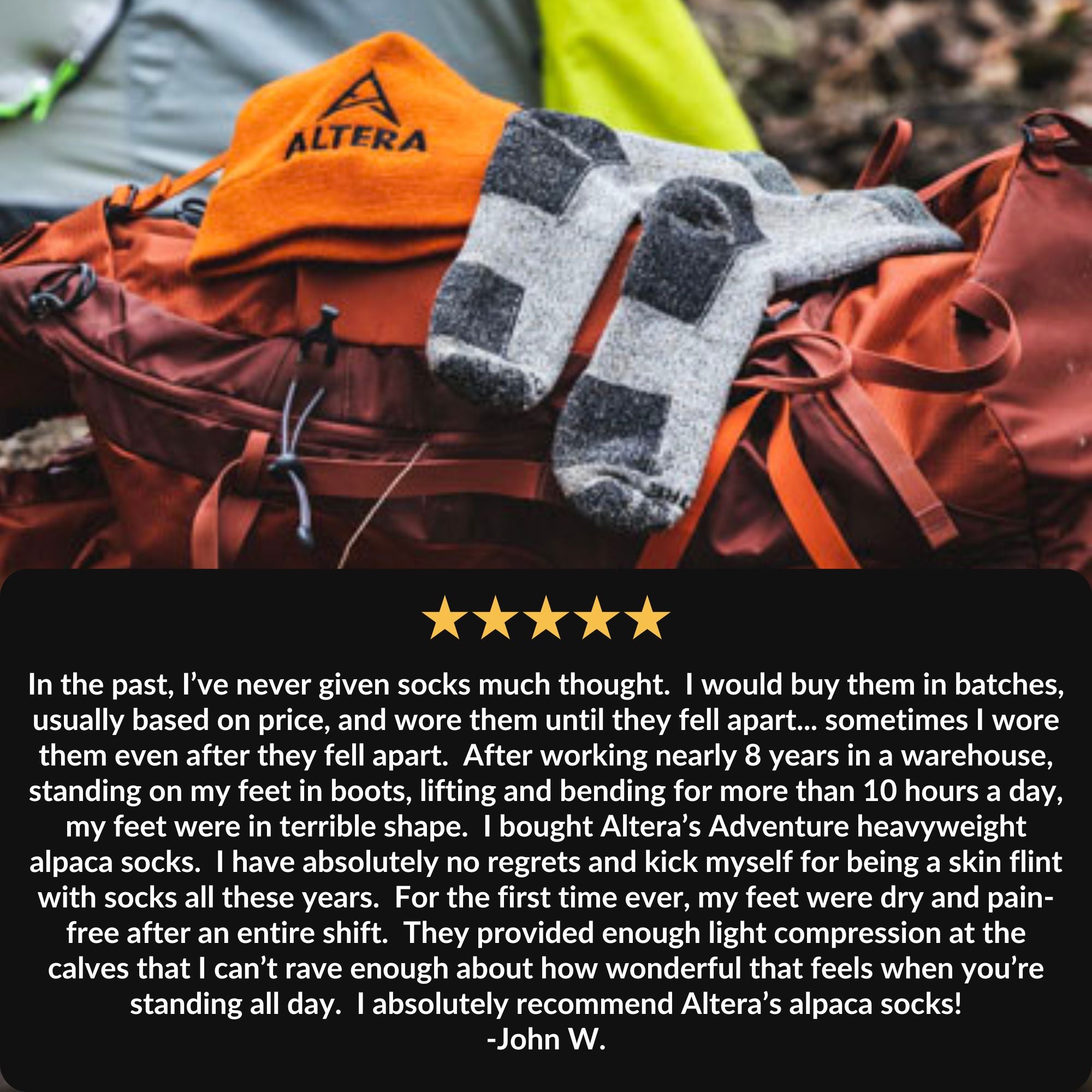 Adventure Heavy Weight 14" OTC Alpaca Sock