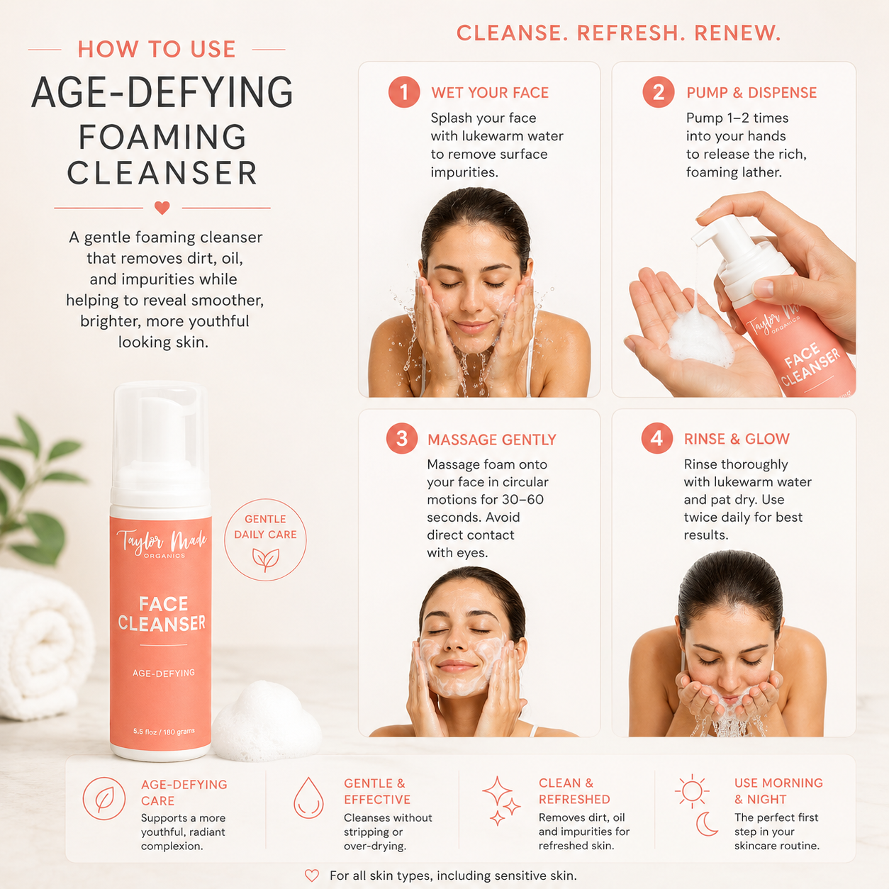 Age-defying Face Cleanser