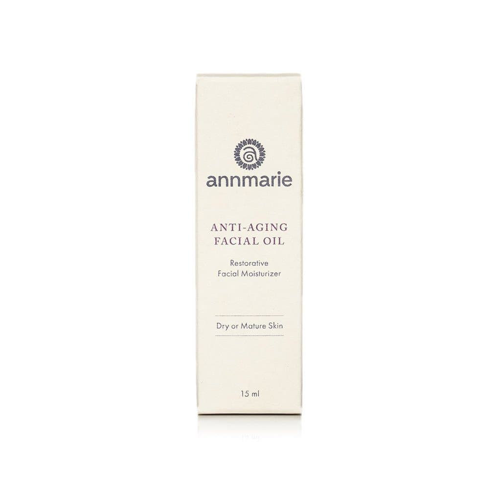 Annmarie's anti-aging facial oil, a restorative moisturizer formulated for dry or mature skin, promises to rejuvenate your complexion.
