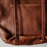 Leather Crossroads Backpack Tote
