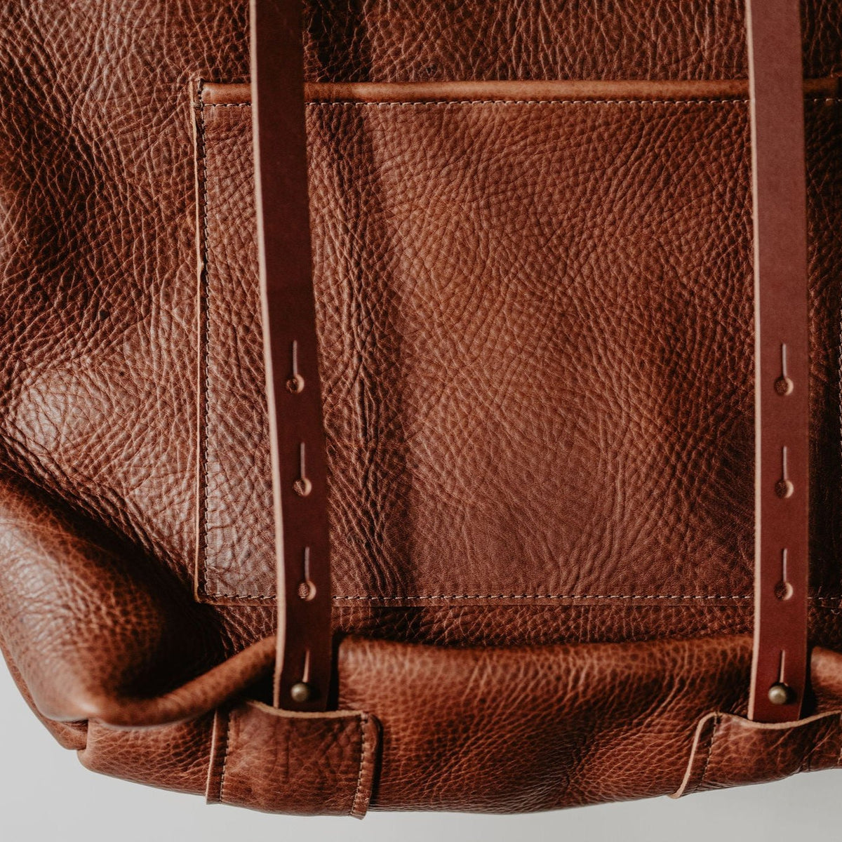 Leather Crossroads Backpack Tote