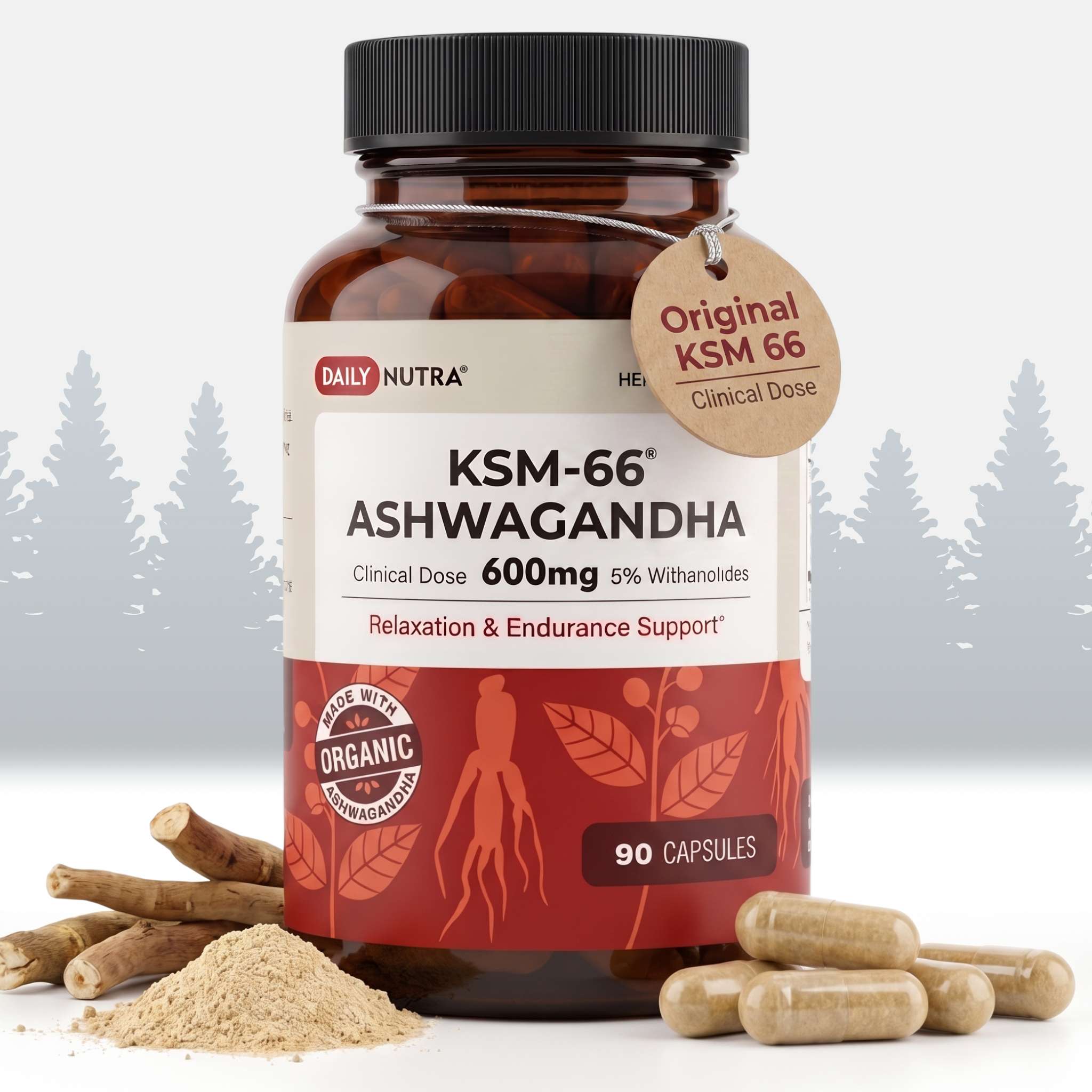 Daily Nutra KSM-66 Ashwagandha – Stress Relief & Relaxation