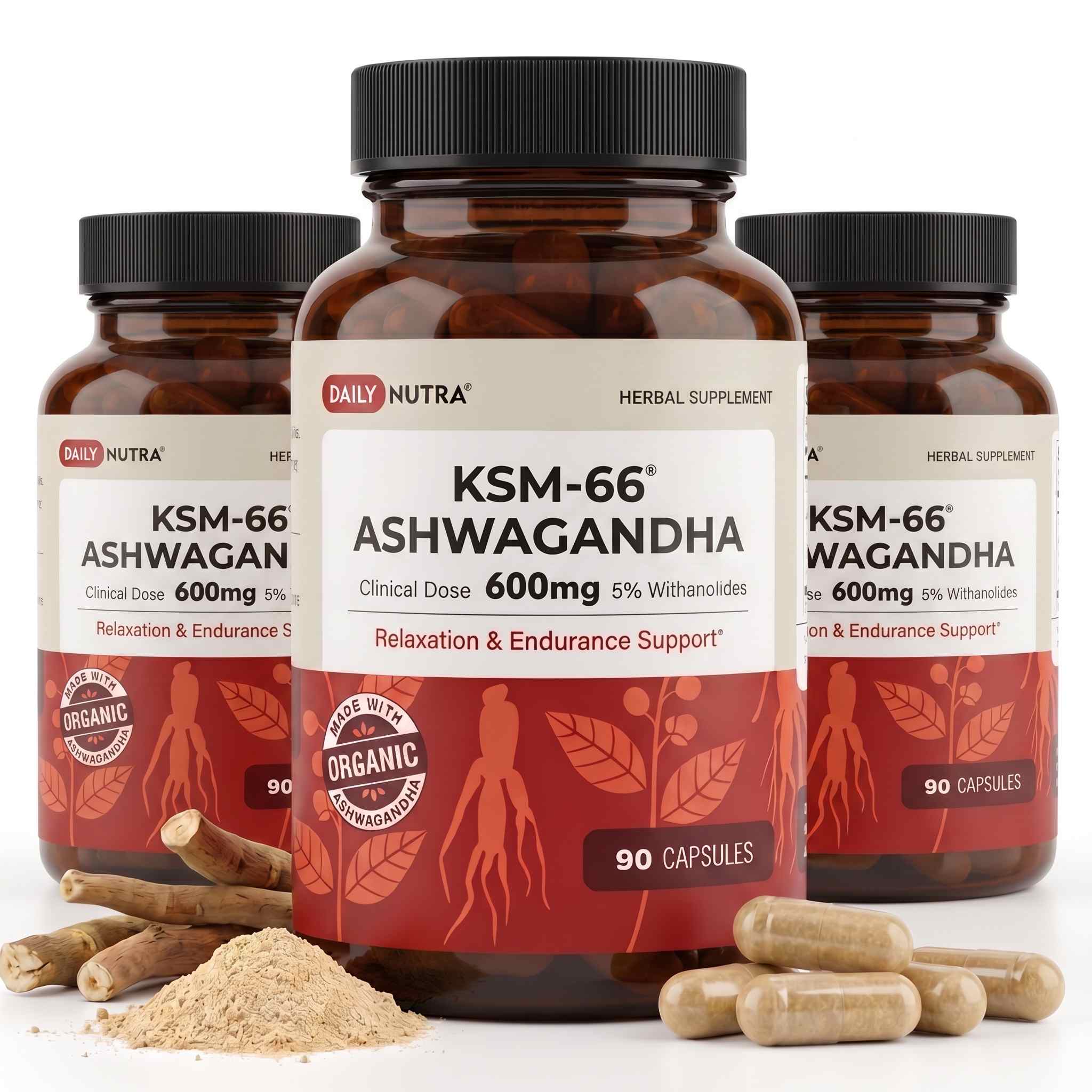 Daily Nutra KSM-66 Ashwagandha – Stress Relief & Relaxation