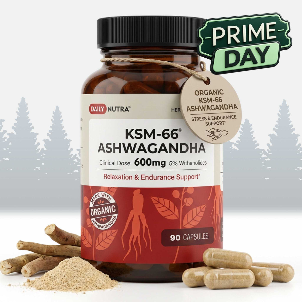 Daily Nutra KSM-66 Ashwagandha – Stress Relief & Relaxation