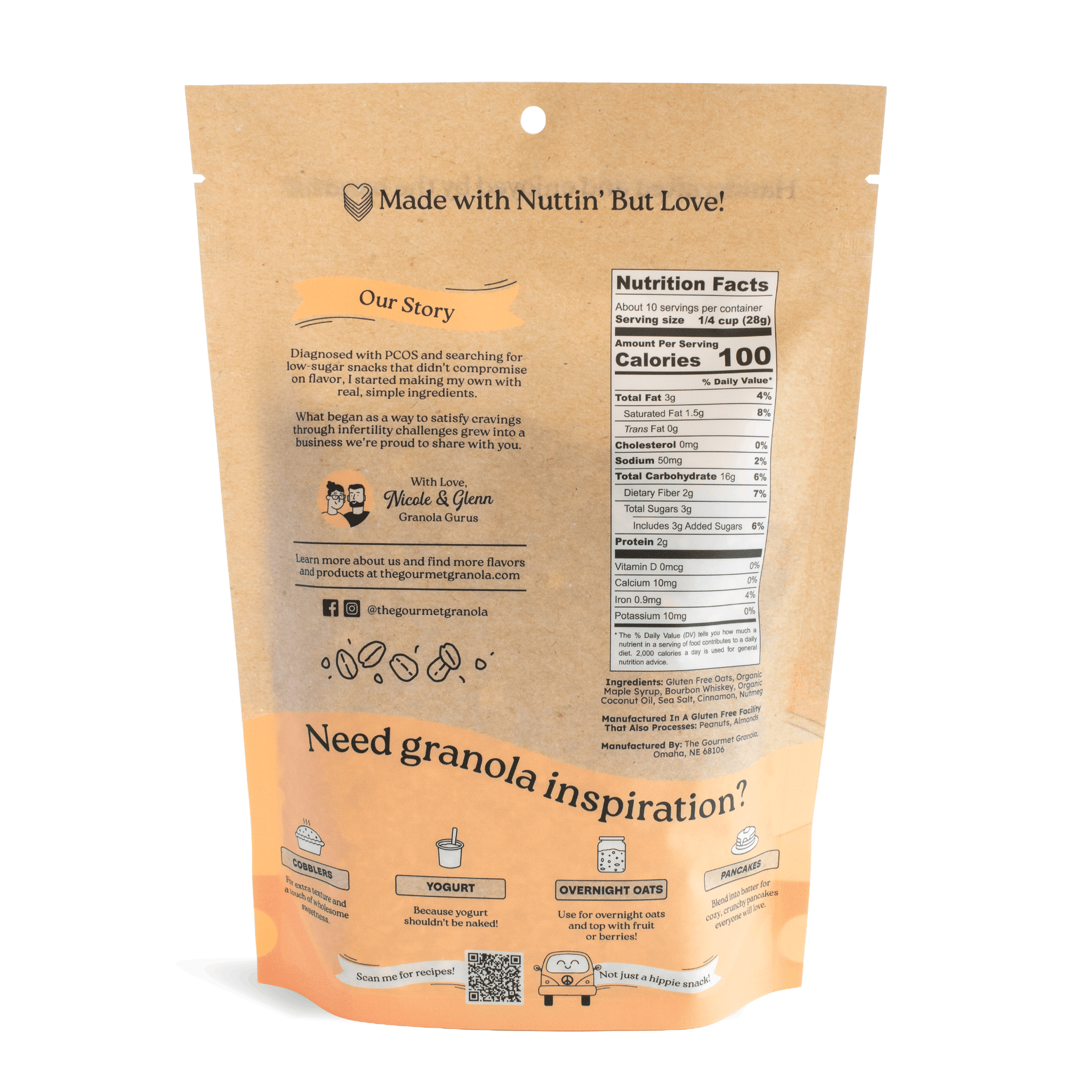 Bourbon Maple Granola