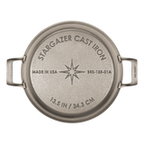 13.5-Inch Cast Iron Braiser