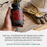 Grass-Fed Beef Liver Capsules – Vitality & Immune Boost