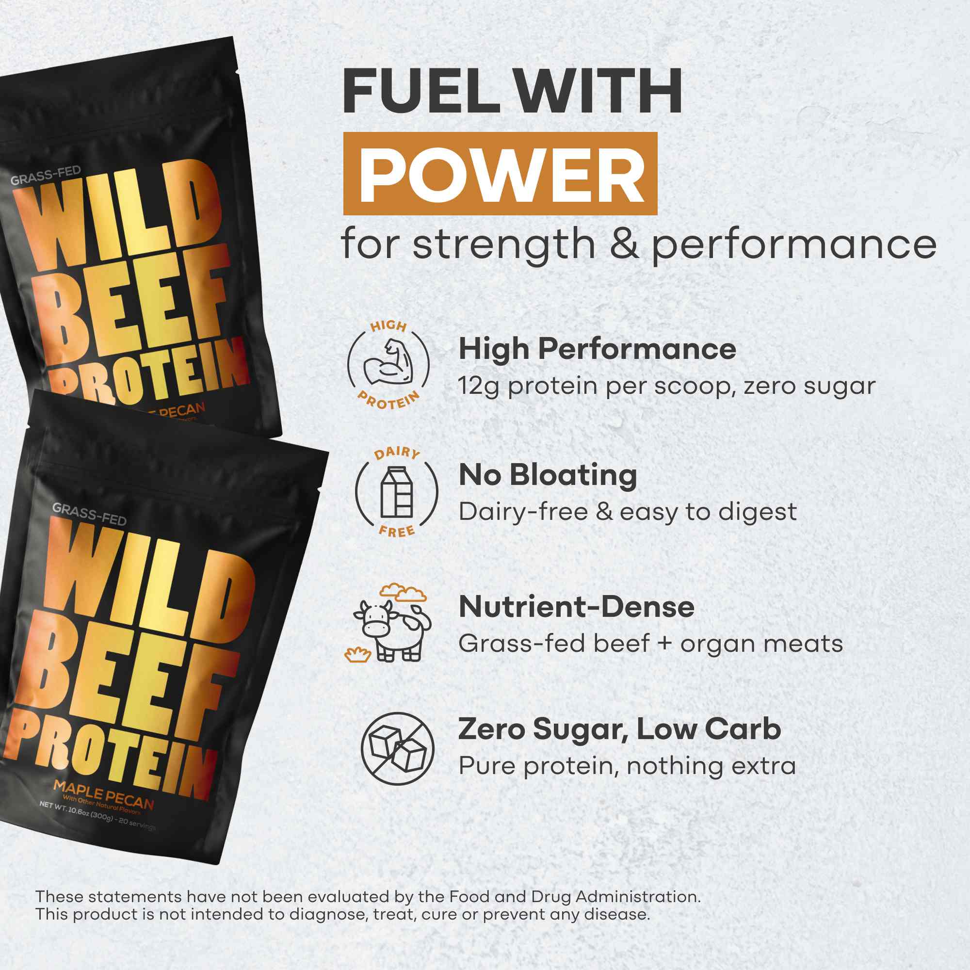 Grass-Fed Muscle Recovery Beef Protein