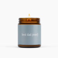 Best Dad Ever Jar Candle