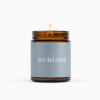 Best Dad Ever Jar Candle