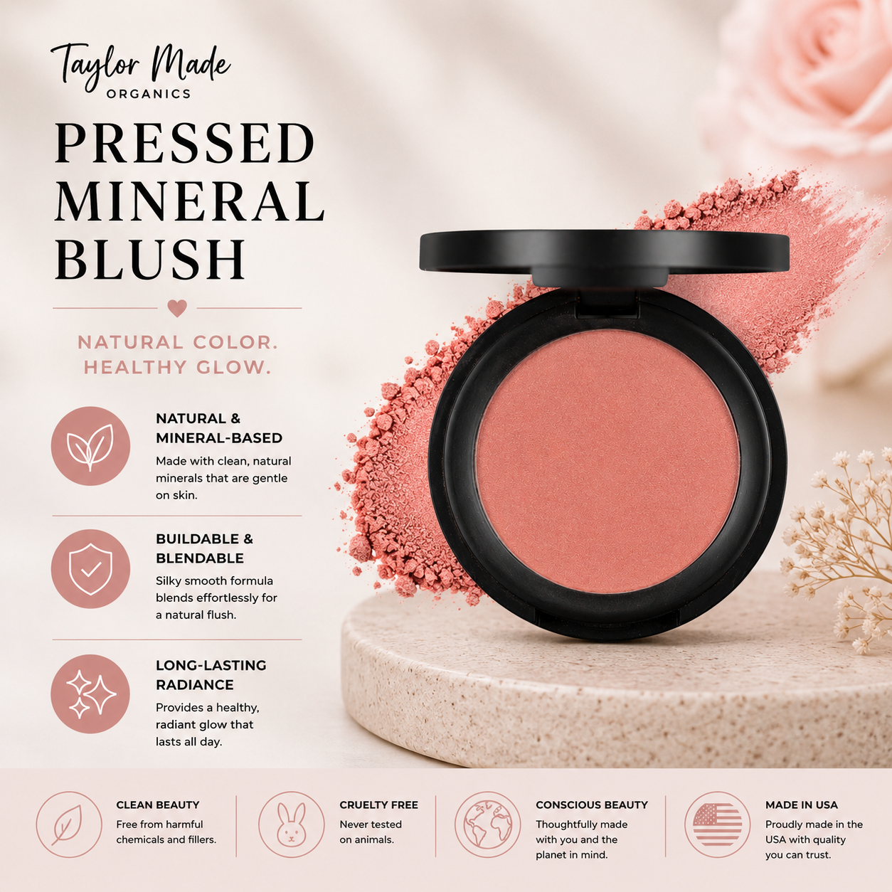 Organic Pressed Blush