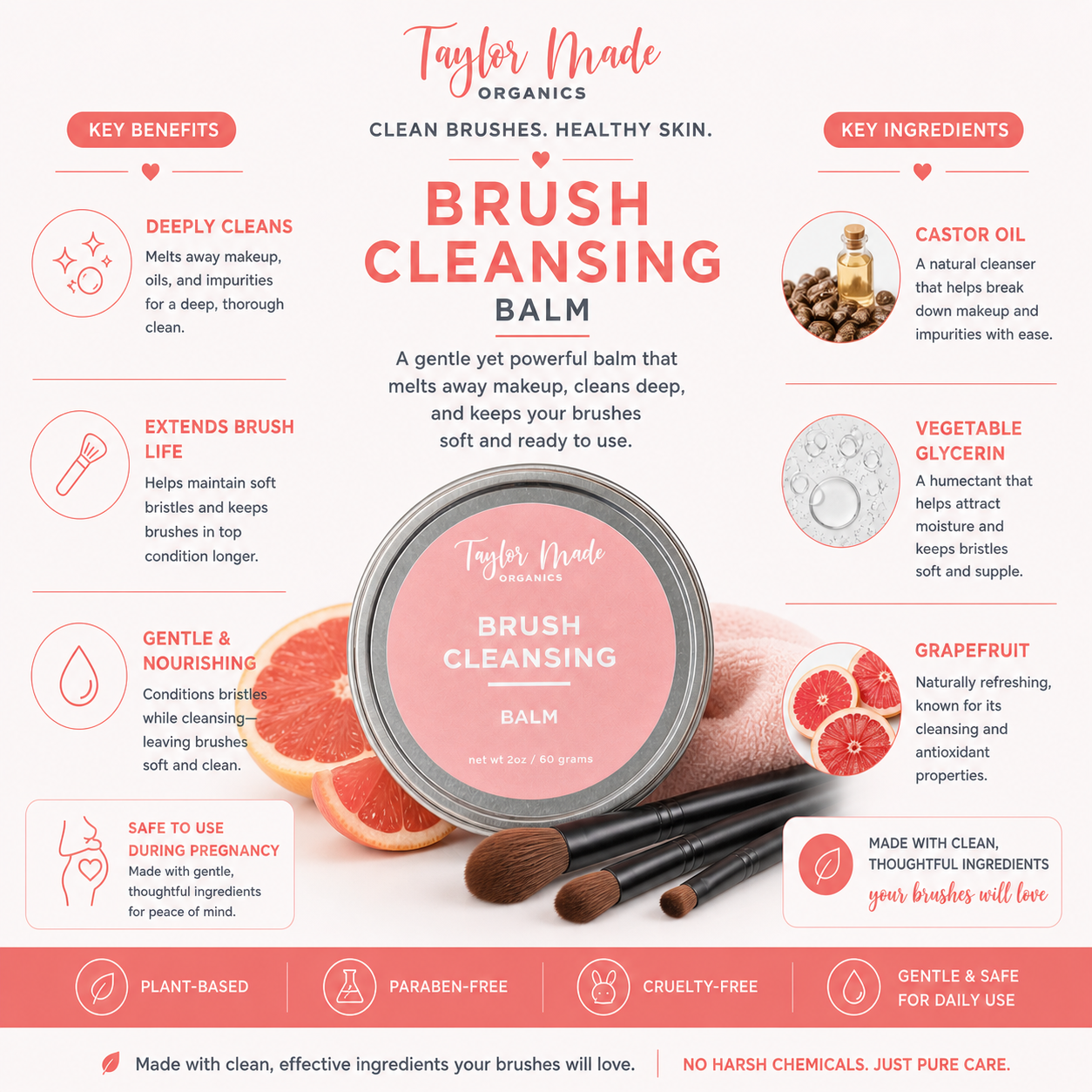 Brush Cleansing Balm