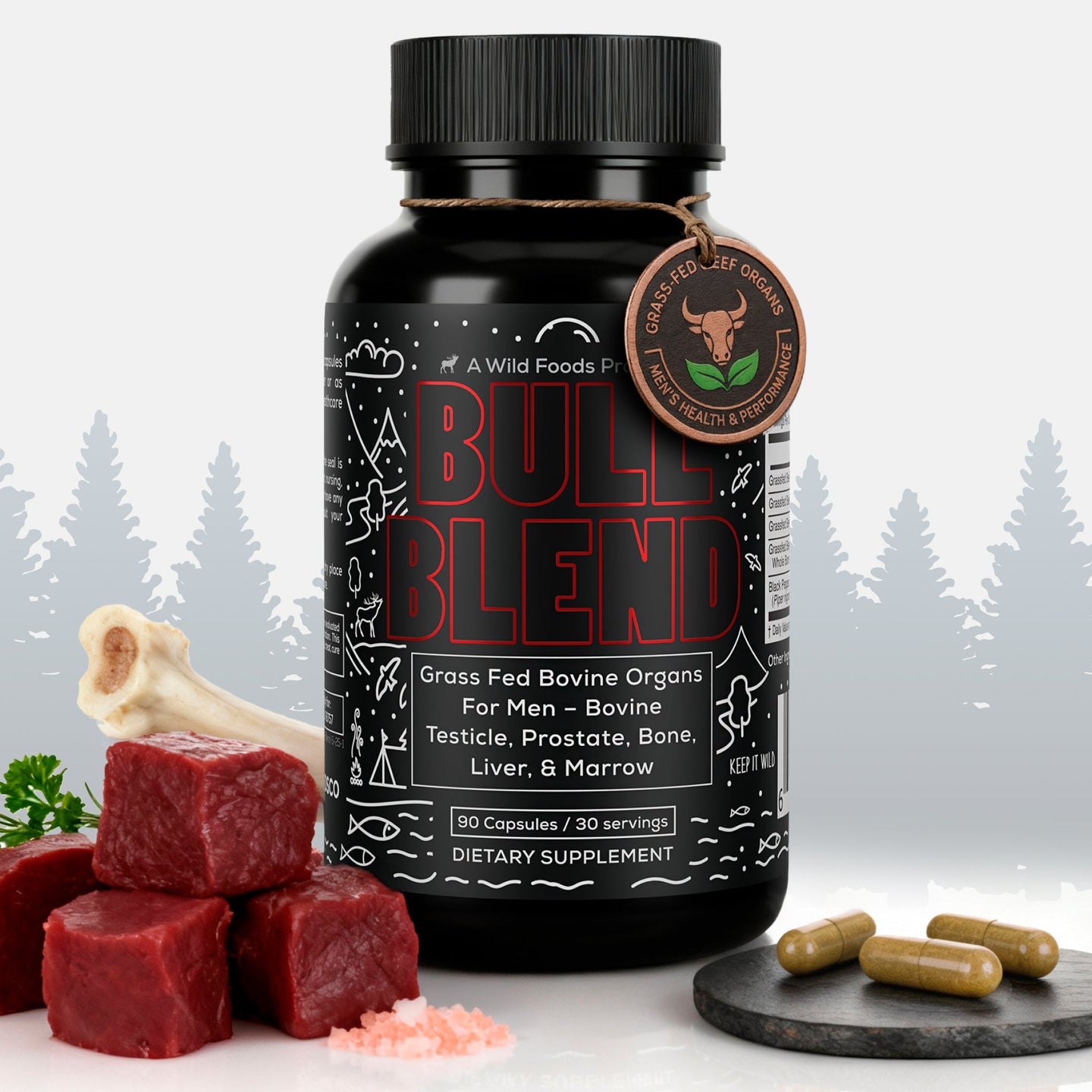 Bull Blend – Natural Male Hormone & Energy Support