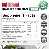Bull Blend – Natural Male Hormone & Energy Support