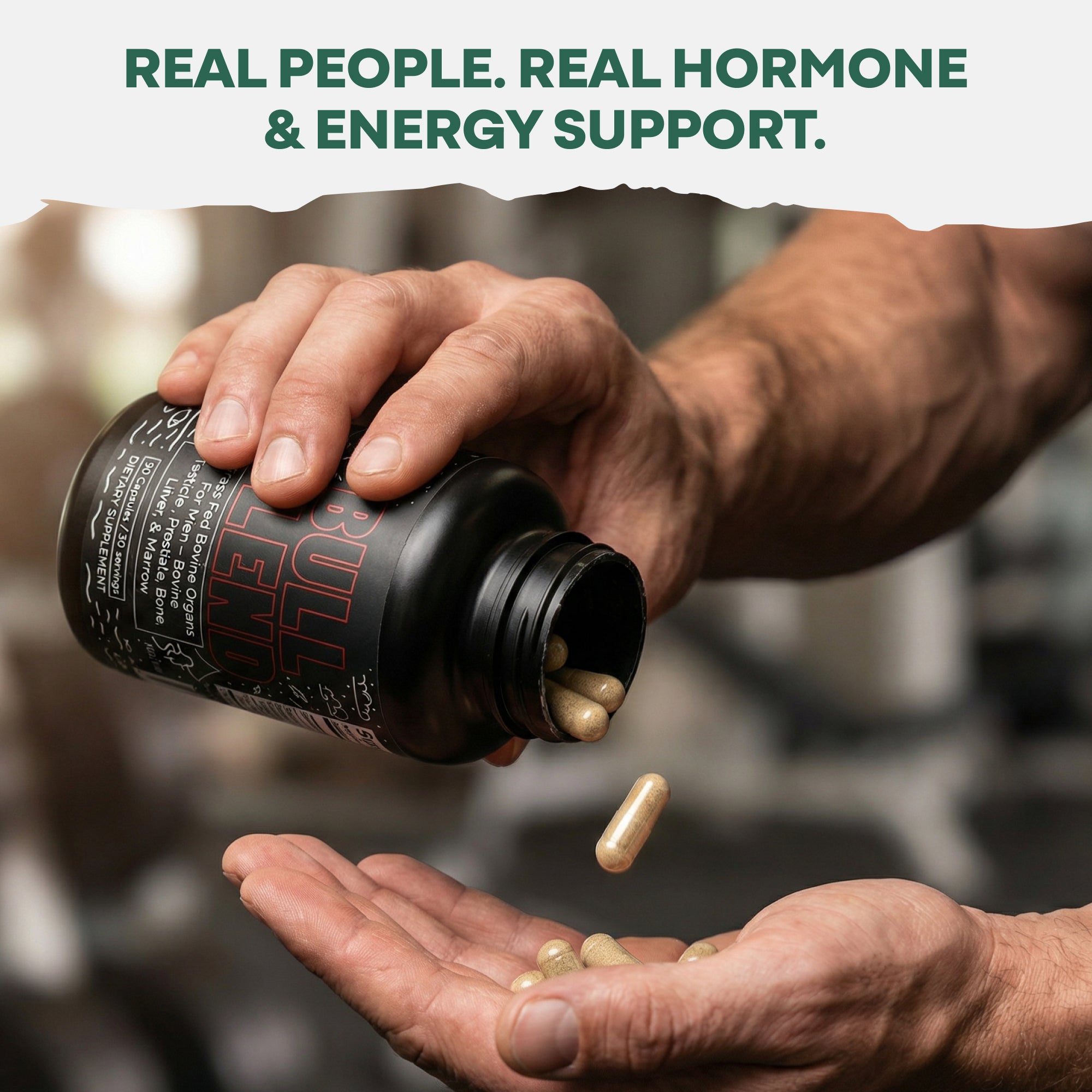 Bull Blend – Natural Male Hormone & Energy Support