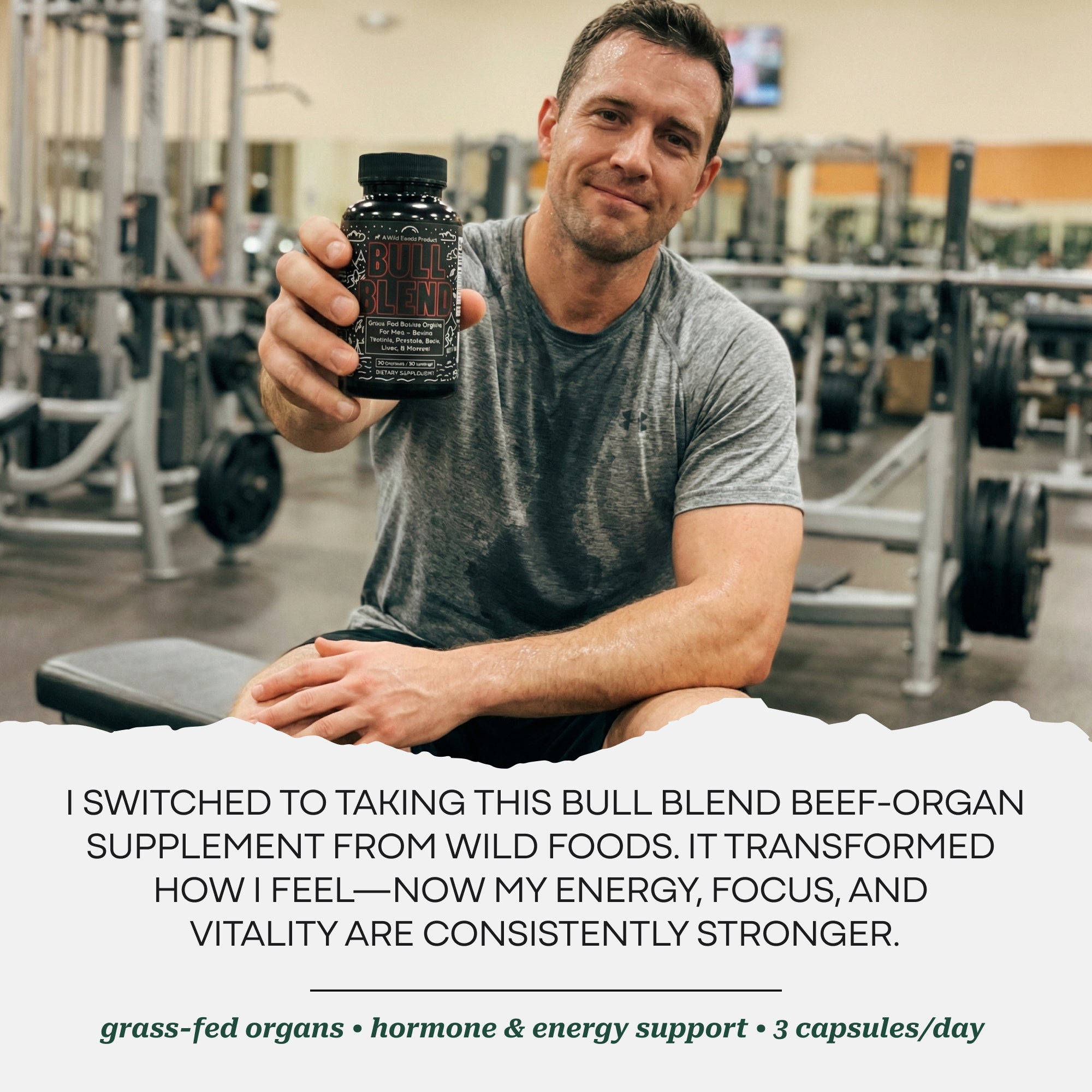 Bull Blend – Natural Male Hormone & Energy Support
