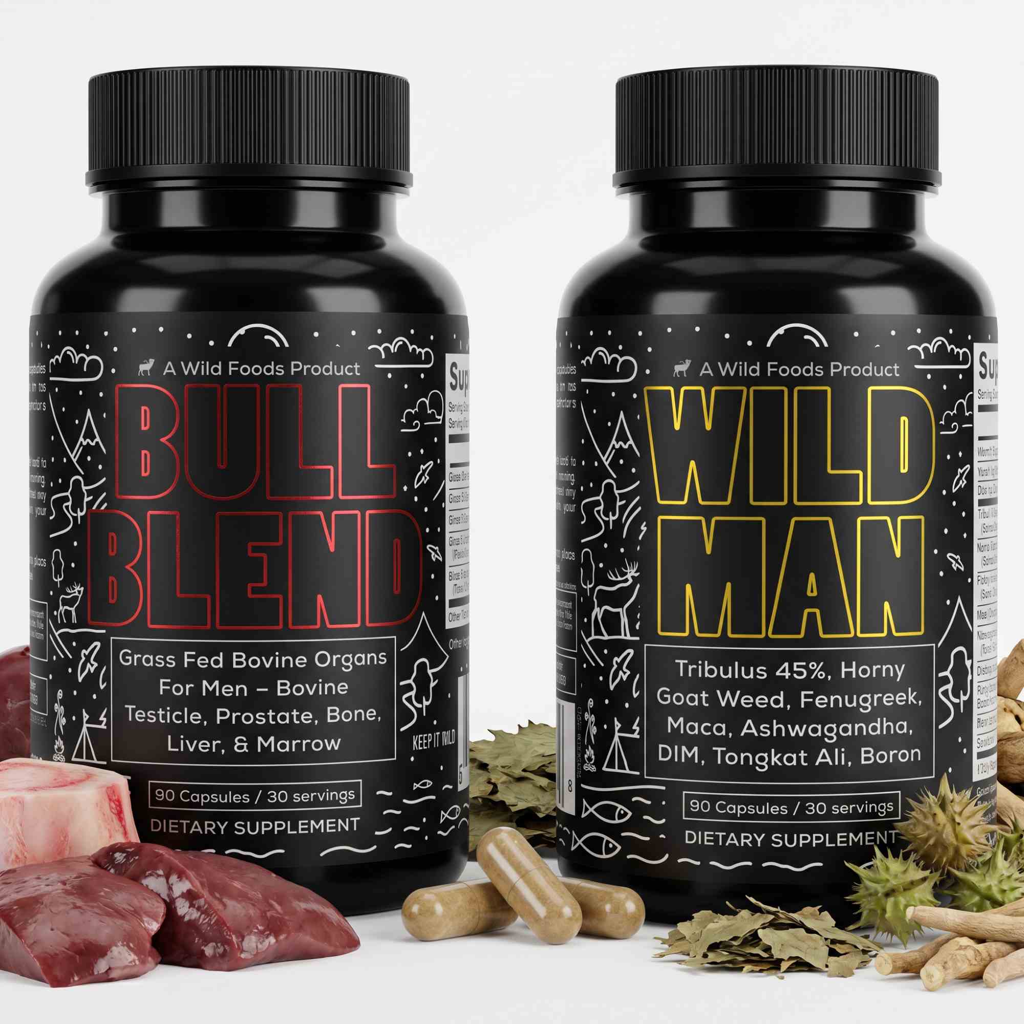 Wild Man Bundles: Natural Anabolic Support