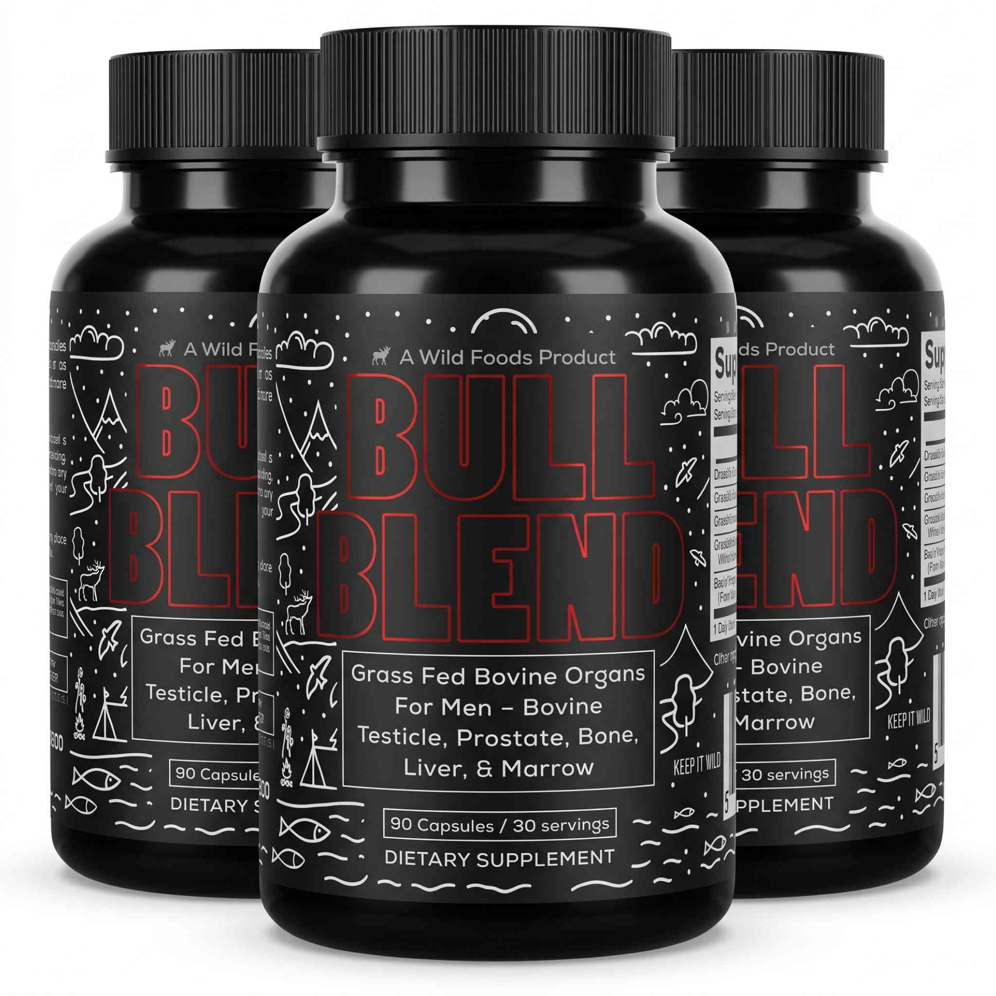 Bull Blend – Natural Male Hormone & Energy Support
