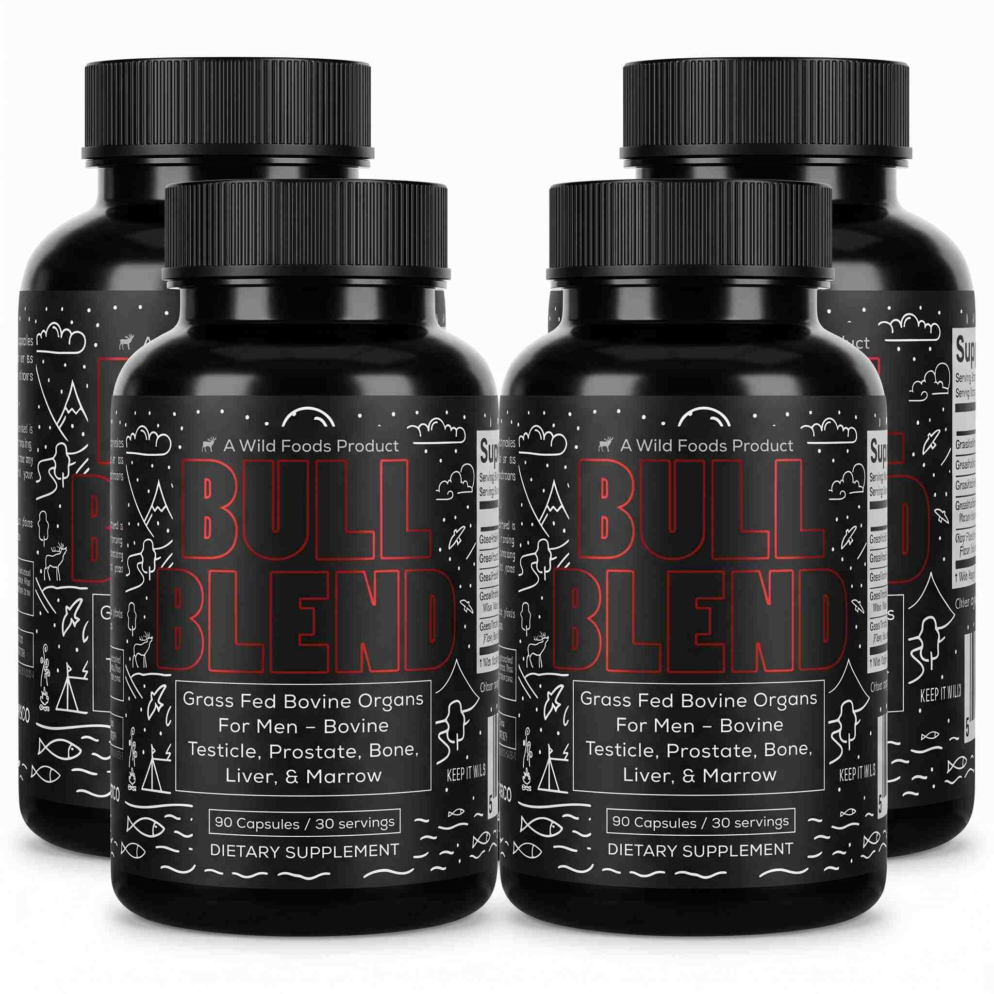Bull Blend – Natural Male Hormone & Energy Support