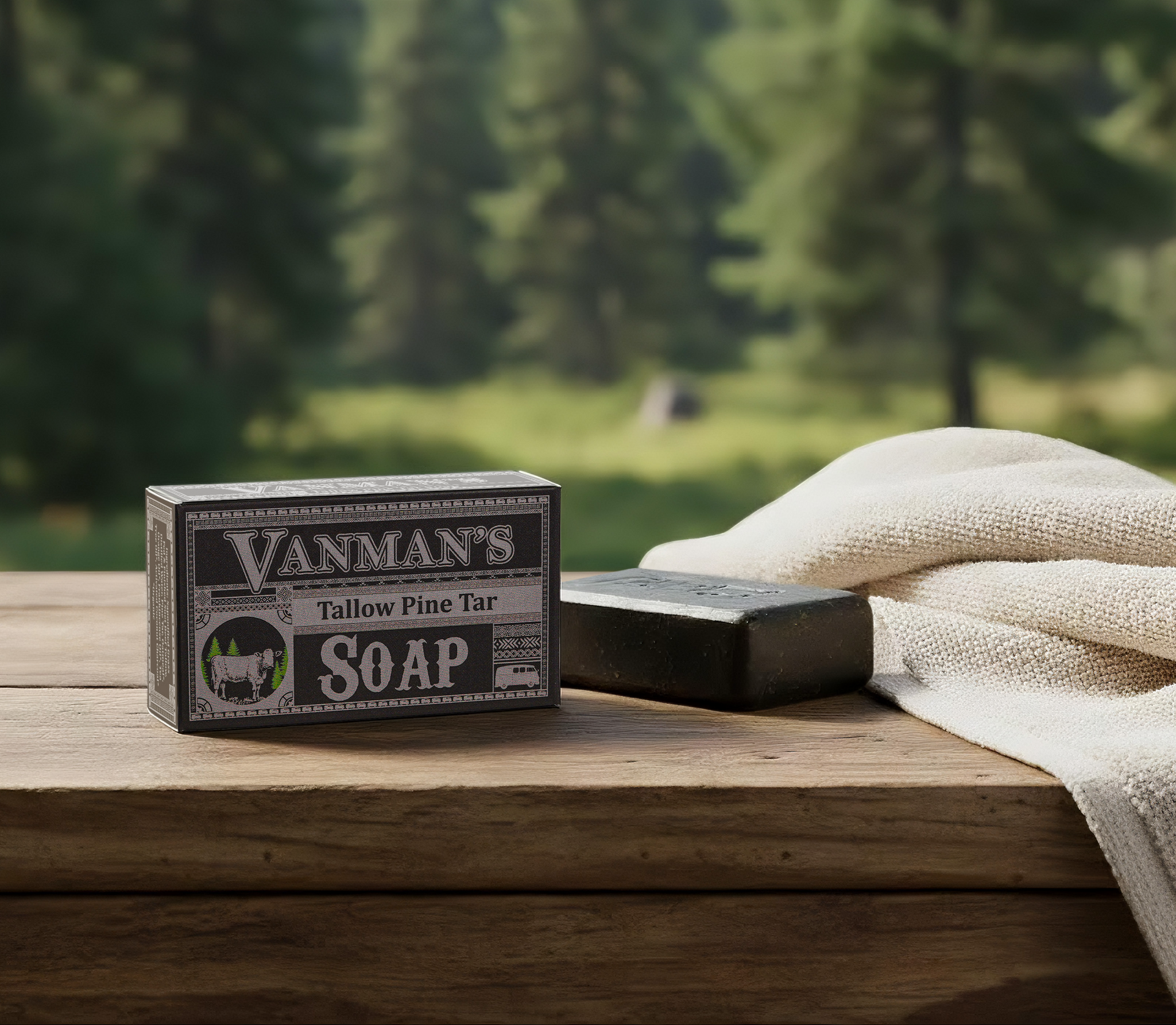 Tallow & Pine Tar Soap