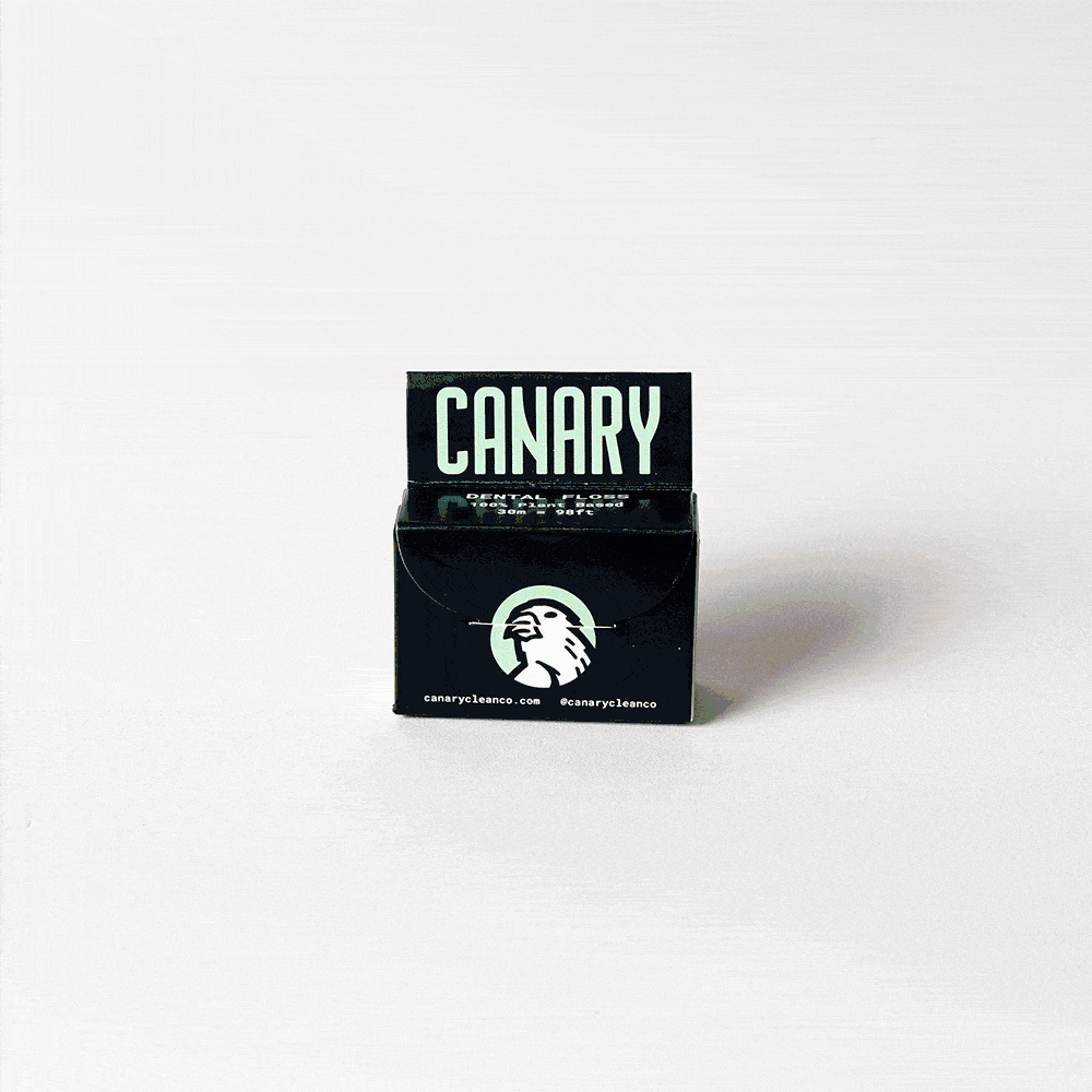Charcoal Mint Dental Floss - Plastic-Free and Vegan
