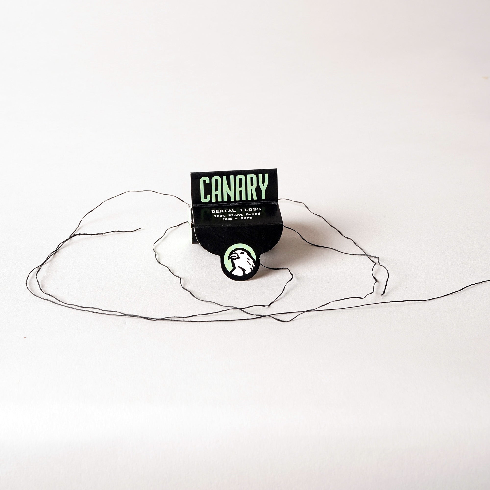 Charcoal Mint Dental Floss - Plastic-Free and Vegan