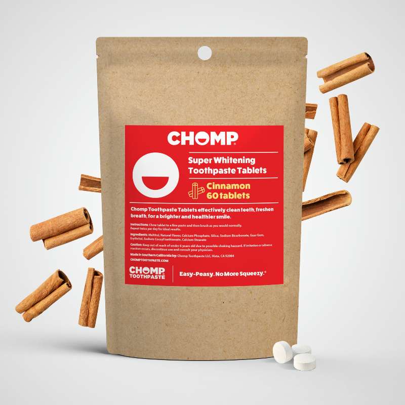 Super Whitening Cinnamon Toothpaste Tablets Refill